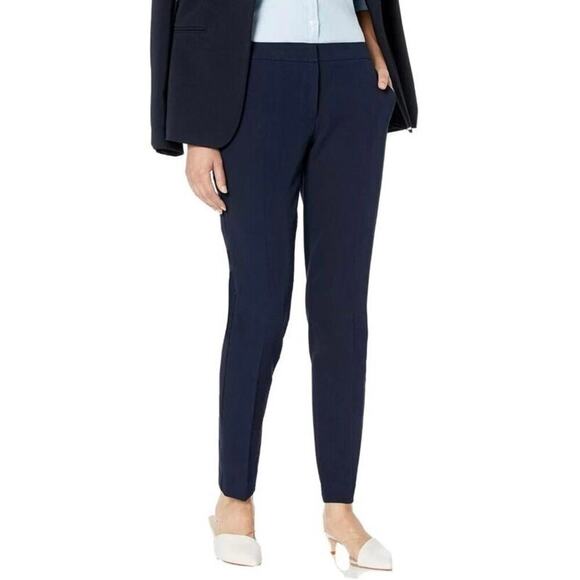 Tommy Hilfiger NWT Size 16 Women's Navy Blue Princeton Slim Ankle Trouser Pants - Picture 1 of 6